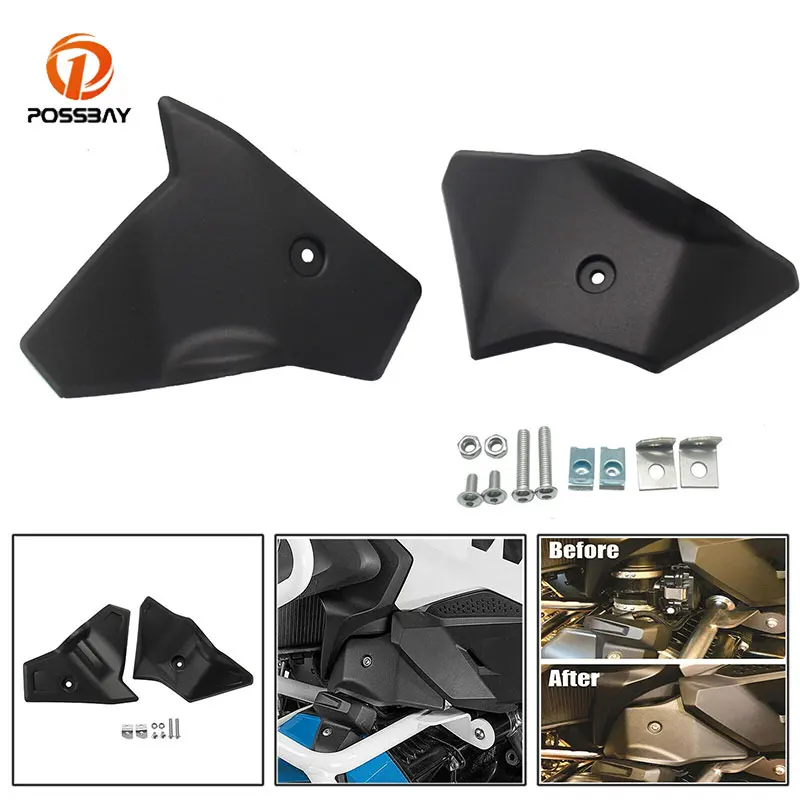 

2PCS Motorcycle Throttle Body Guards Cover Protector Accessories For BMW R1200GS 2017 2018 R1250GS GS 2019 2020 2021 ABS Plastic