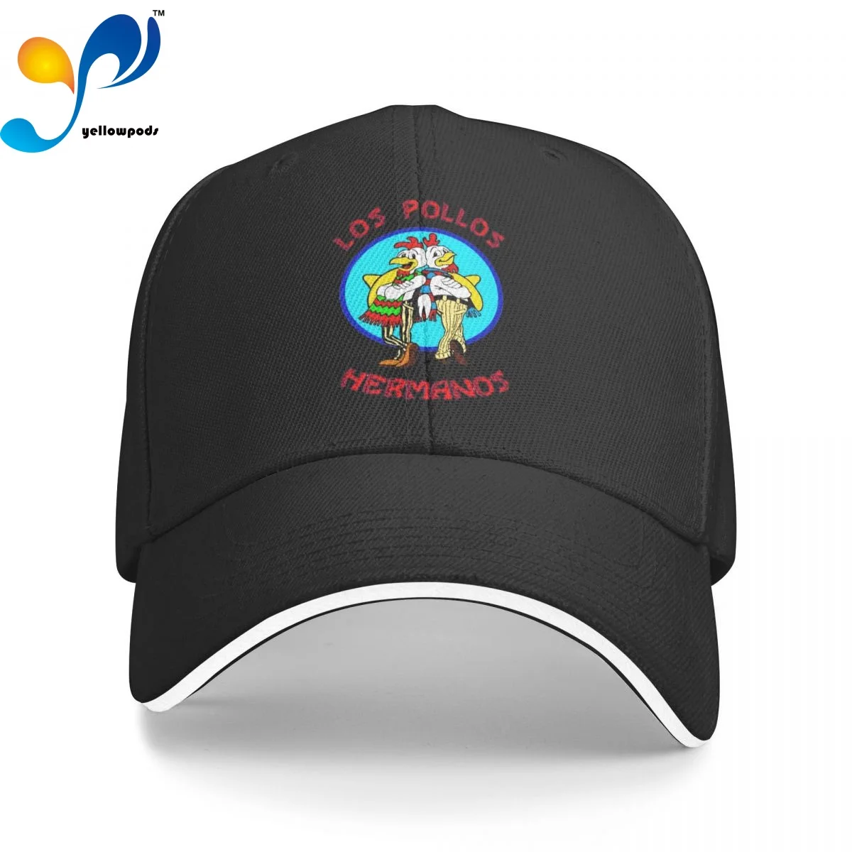 

Unisex Cotton Cap For Women Men LOS POLLOS Hermanos Fashion Baseball Cap Adjustable Outdoor Streetwear Hat