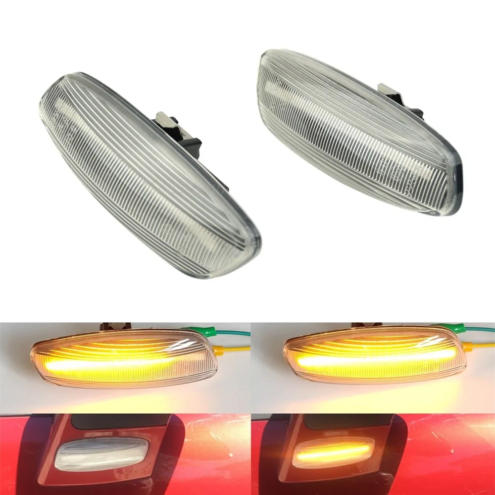 For Peugeot 308 207 3008 5008 Side Marker Light Dynamic LED Turn Signal Flashing Indicator Blinker For Citroen C4 C3 C5 DS3 DS4 images - 6