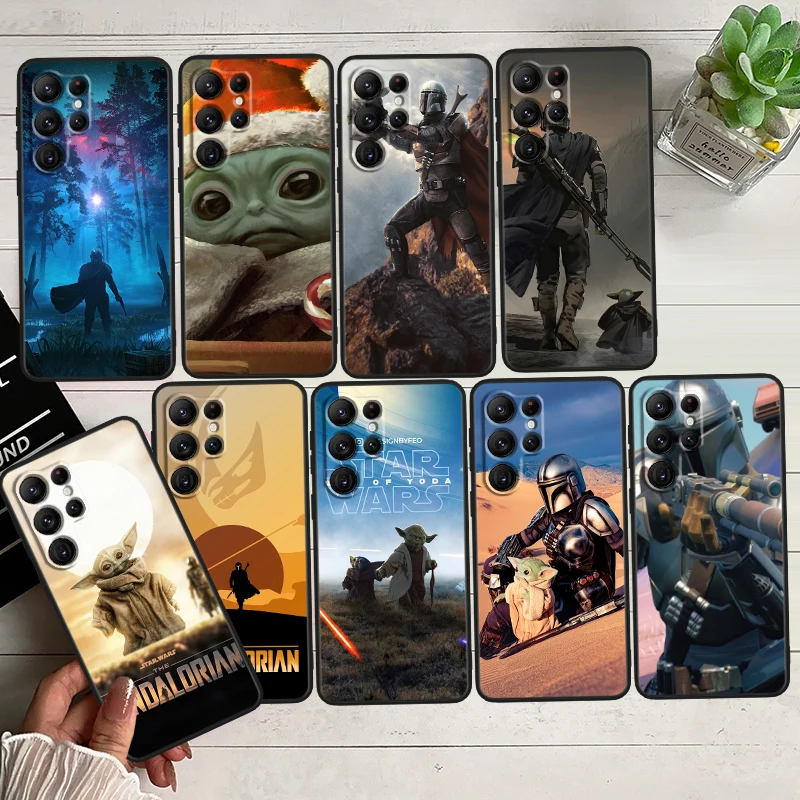

Star Wars Space Hero Cool Black Phone Case For Samsung Galaxy S23 S22 S21 S20 FE Ultra Pro Lite S10 S10E S9 Plus 5G Cover Capa