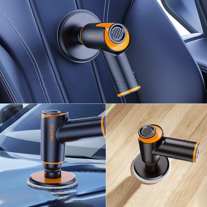 

Electric Wireless Car Polishing Machine 1800rpm Adjustable Speed Automatic Polishing Machine Variable Speed Sander Waxing Machin