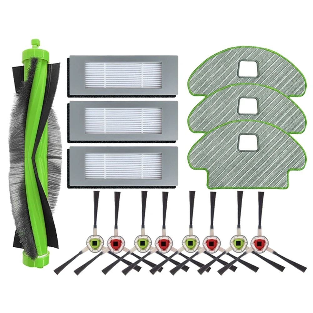 

EAS-Main Roller Brush Side Brush Mop Cloths Filter For Irobot Roomba Combo113 R113840 Robotic Vacuum Cleaner