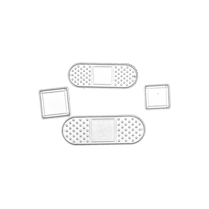 Милые металлические Вырубные штампы Love Band-Aid для рукоделия скрапбукинга и