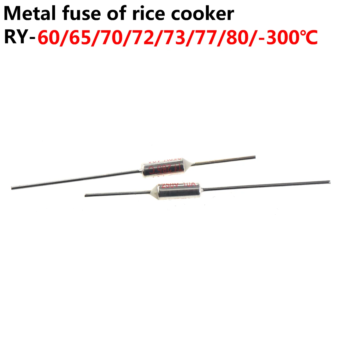 20 шт. RY/Tf 10A/15A250V металлический температурный предохранитель 117 120 190 195 93 94 95 96 155 157 160