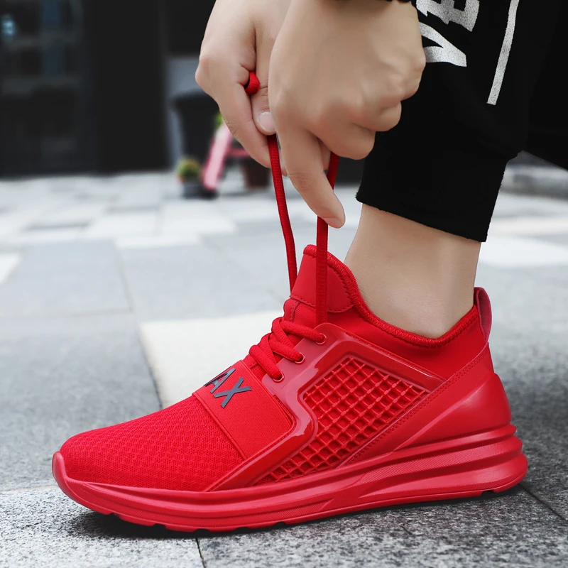 Men's Fashion Breathable Mesh Running Shoes Multi-sports Sneakers Soft and Comfortable