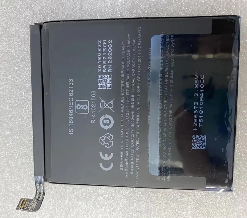 Новый аккумулятор 3060 мАч BA871 Аккумулятор для Meizu Meilan M15 мобильный телефон - купить