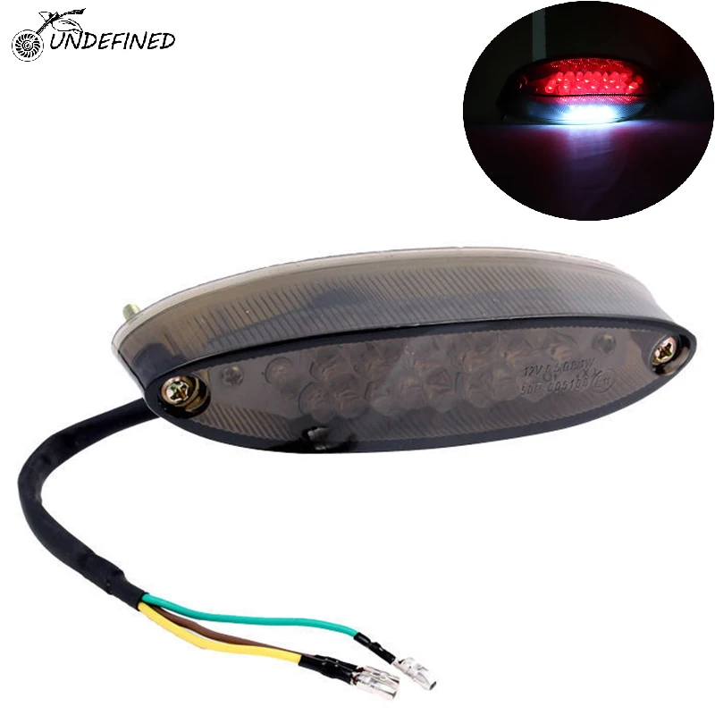 Задний фонарь для мотоцикла светодиодный тормозной прибор мотоциклов Honda Yamaha YFM