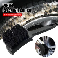 car wheels detailing cleaning washing black white tire auto tire rim brush wheel hub cleaning brushes auto washing tool