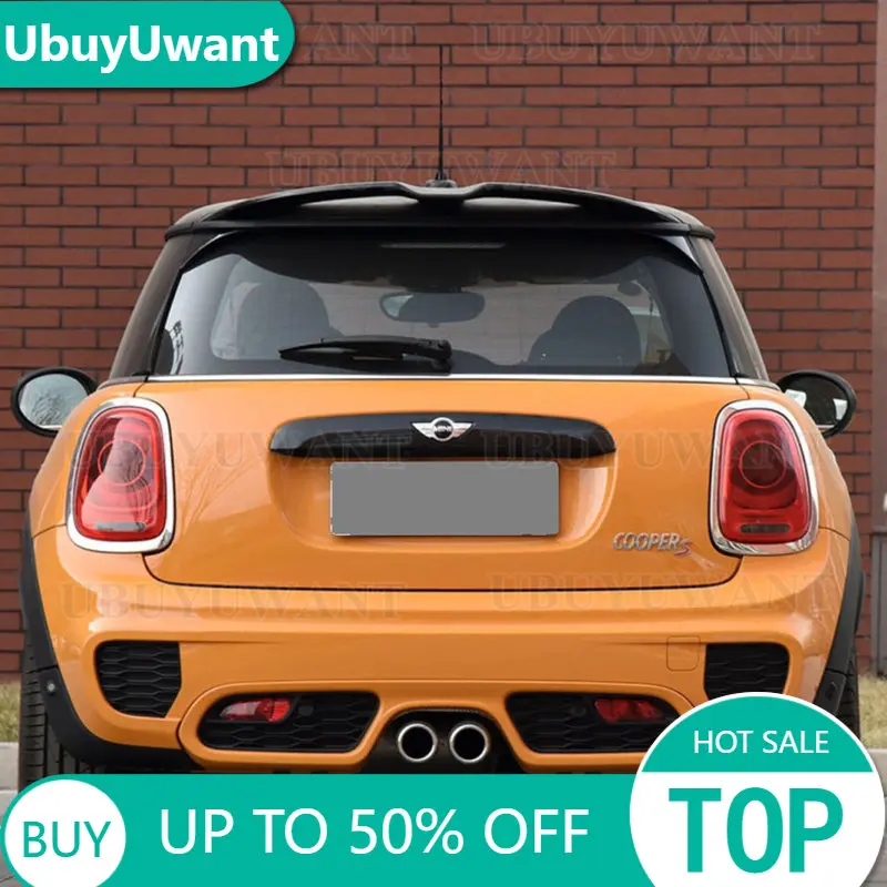 

Высококачественный задний спойлер F56 F55 из углеродного волокна/ФАП, неокрашенный, верхнее крыло, комплект кузова автомобиля для Mini Cooper S 2,0 T, Стайлинг автомобиля 14-21