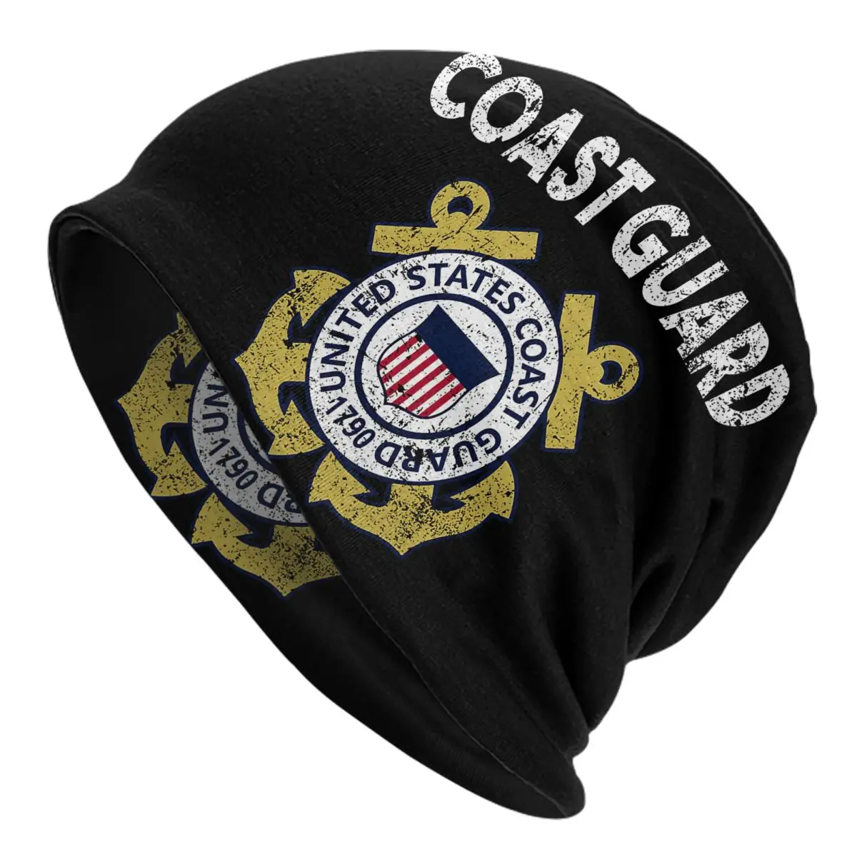 US Coast Guard Adult Men's Women's Knit Hat Keep warm winter knitted hat