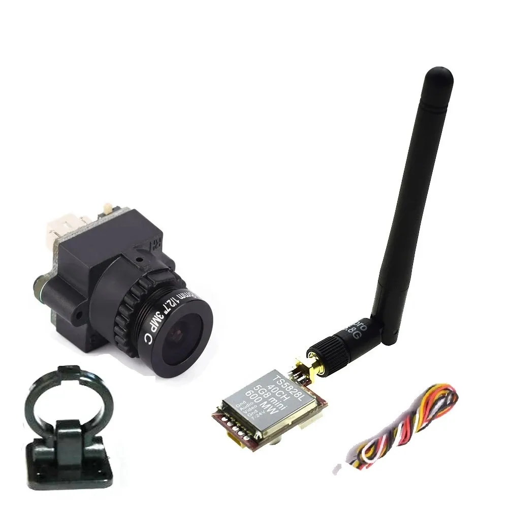 

FPV Mini Digital Video Camera 1000 TVL Line 2.8mm Lens & TS5828L Micro 5.8G 600mW 40CH Transmitter For QAV250 280 Multirotor