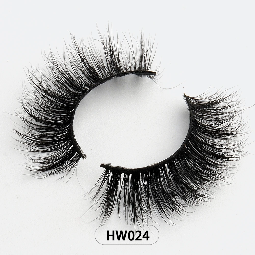 

Dropshipping 3D Mink Wispy Natural Strip Lashes Extension Wholesale Bulk With Free Eyelash Packaging Box +20 Pairs Free Shipping