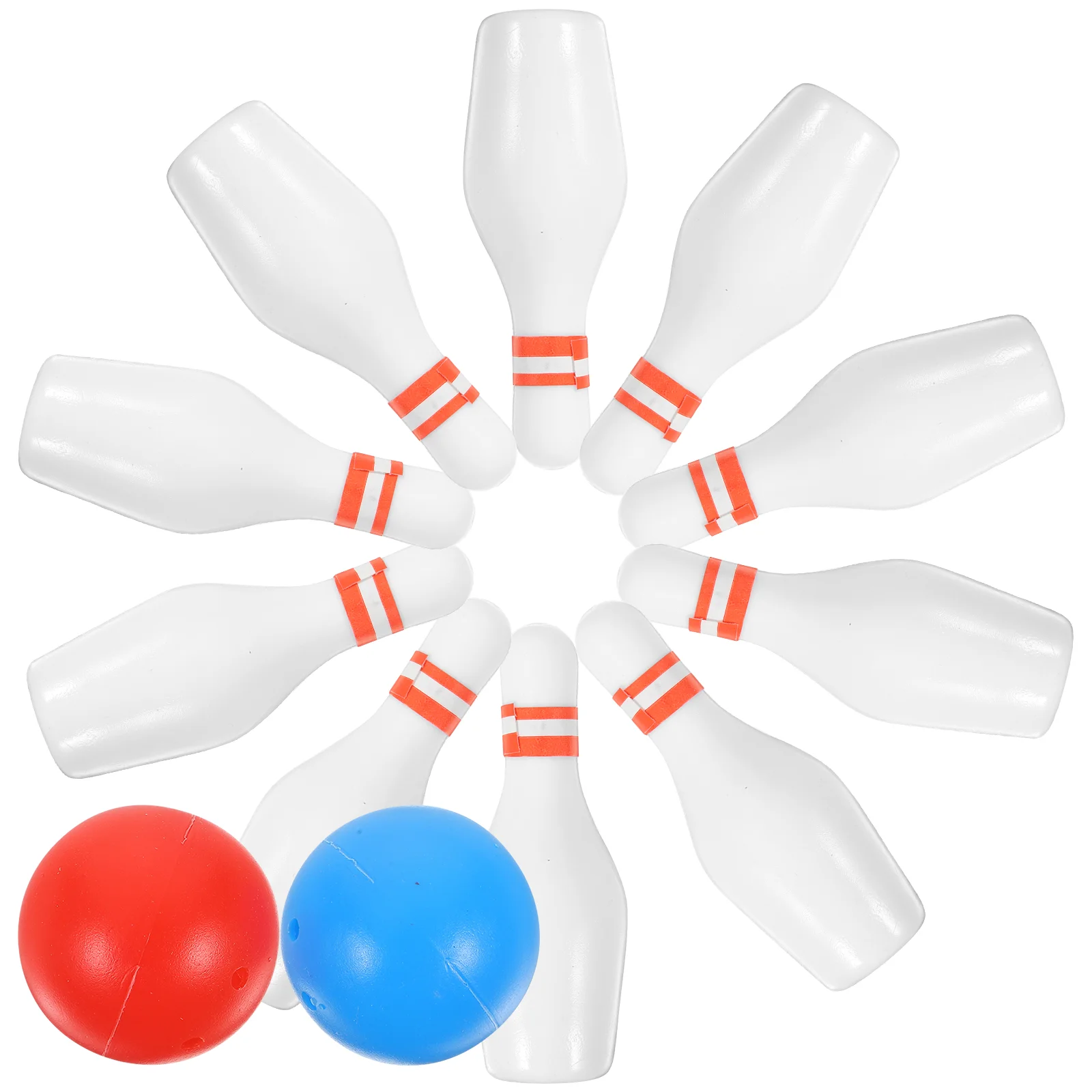 2 комплекта игрушек для боулинга мини-домик орнамент портативные миниатюрные