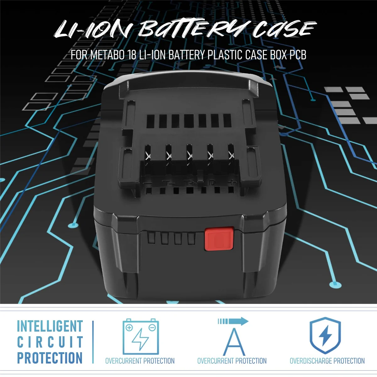 Защитная печатная плата для зарядки Metabo 18V стойка литиевого аккумулятора (1