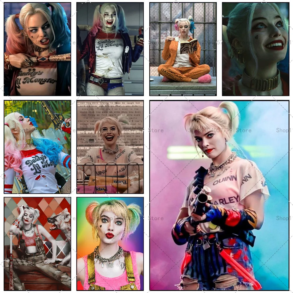 Наклейка-плакат MINISO Harley Quinn