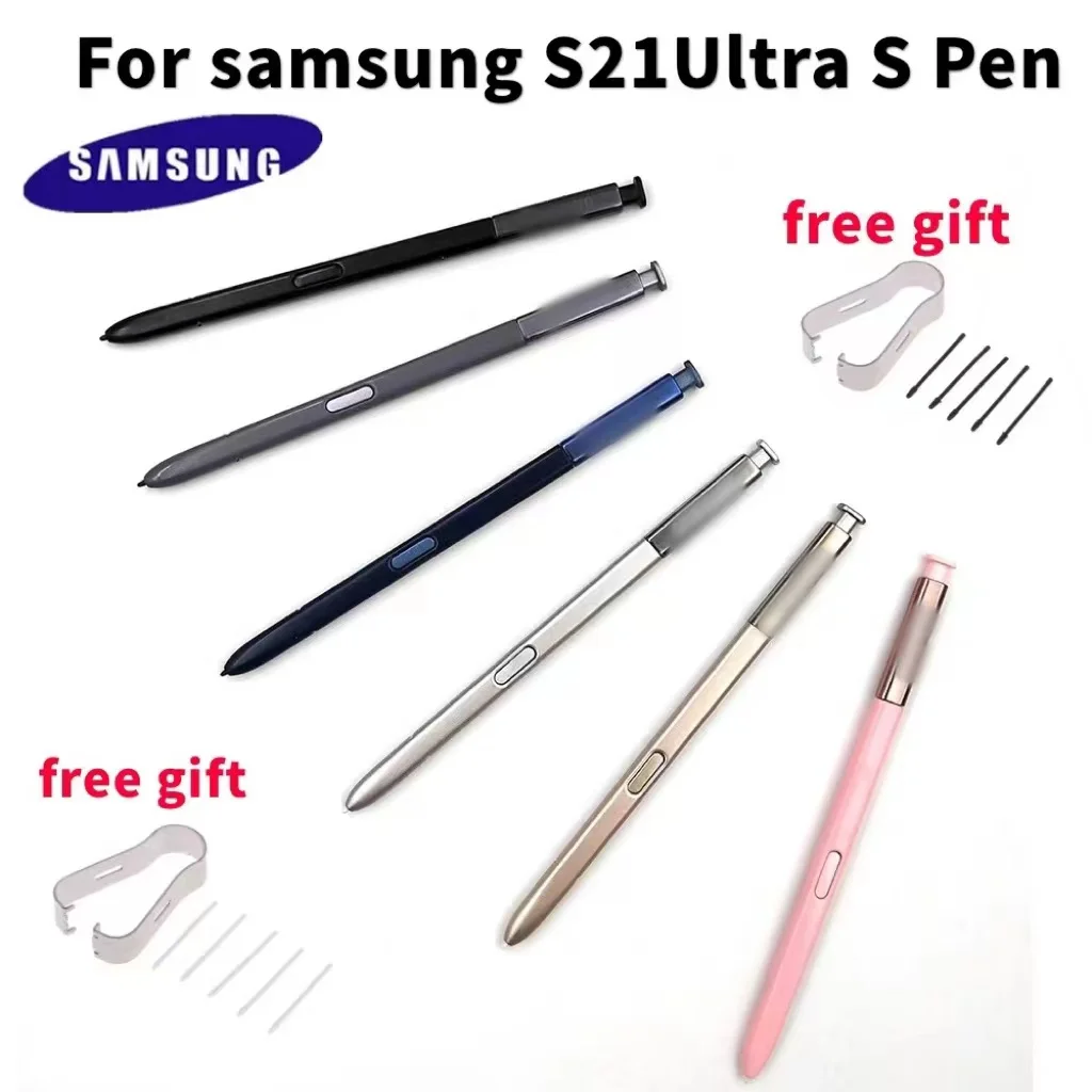 Suitable For Samsung Galaxy S21 Ultra Stylus Spen Electromagnetic Pen S21U G9980 G998U Mobile Phone Screen Stylus Soft Head+LOGO