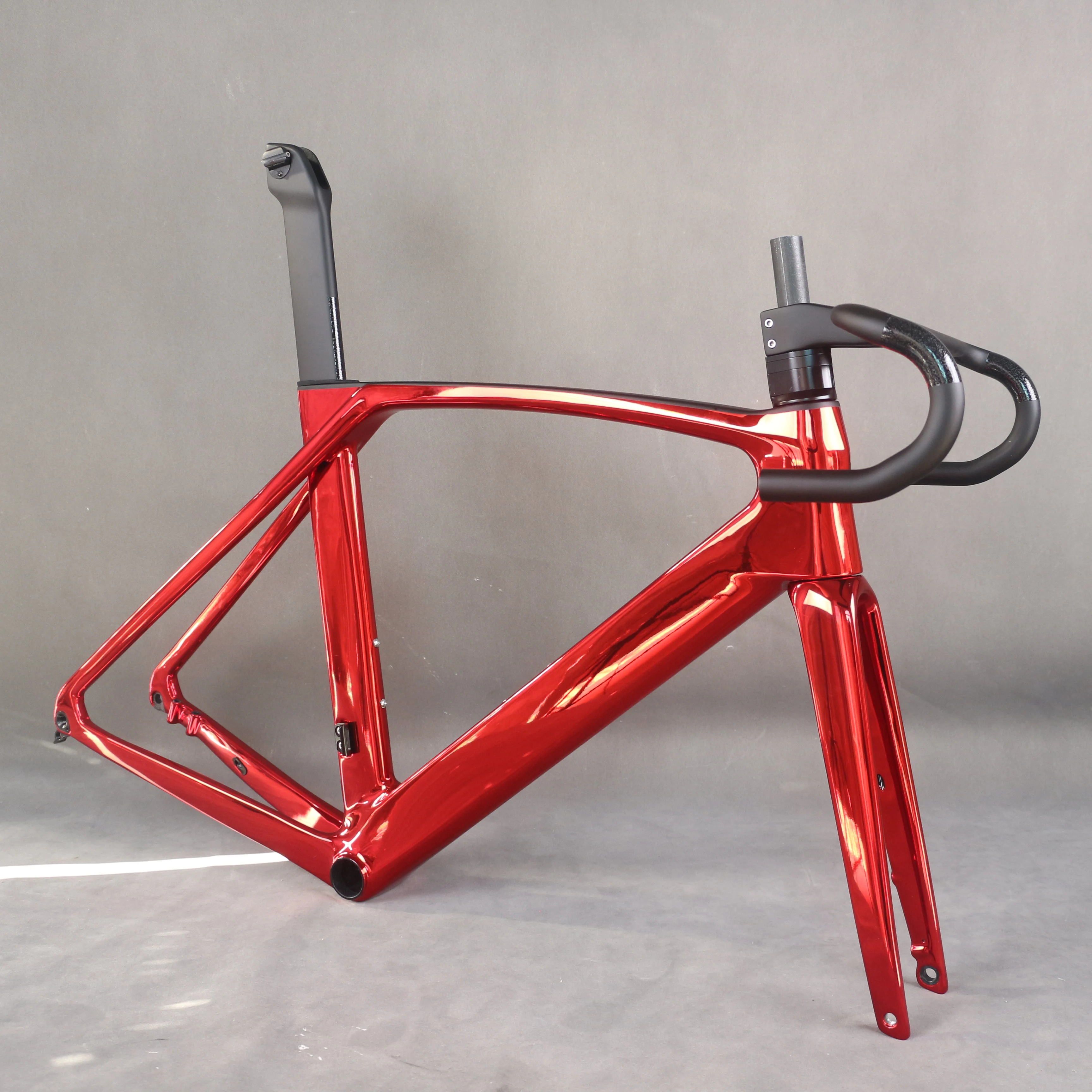 Гальванический цвет диск карбоновая дорожная рама велосипедные рамы T1000 EPS