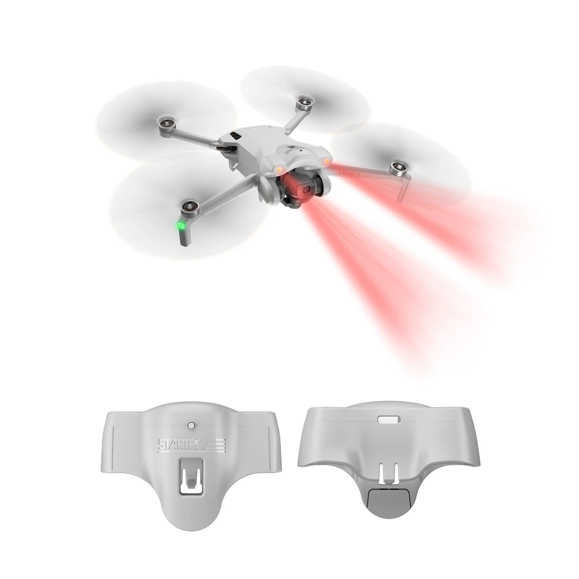Night Navigation Warning Light Multiple Light Modes for DJI Mini 3 Drone Accessories