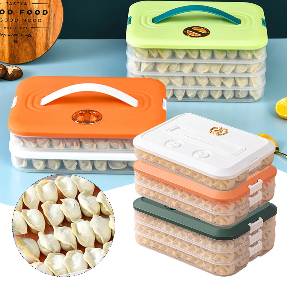 Кухонный Органайзер Многослойный Прозрачный Пластиковый Ящик Для Хранения