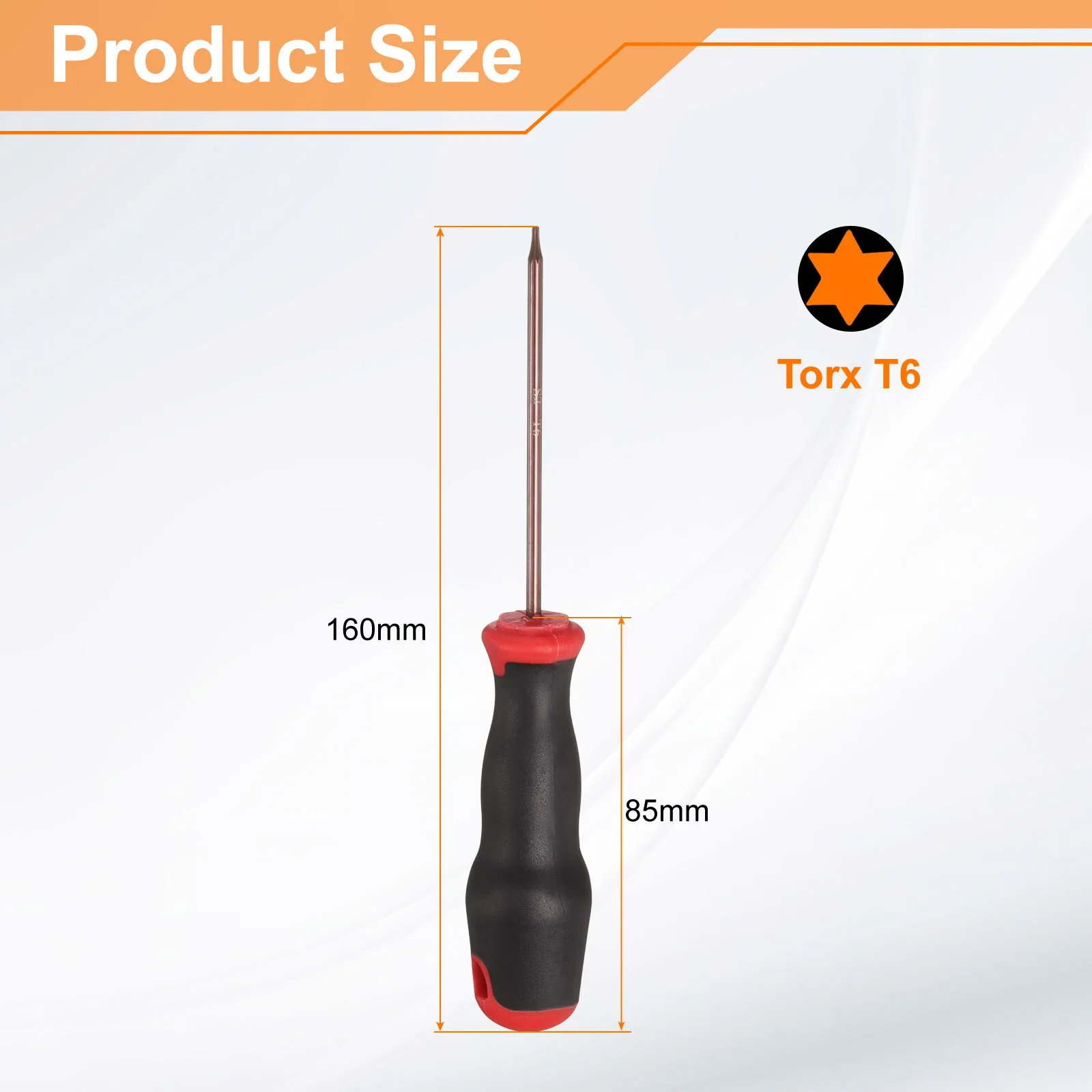 UXCELL Отвертки Torx магнитные стальные 1/2 шт.