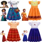 Детское платье принцессы с героями фильмов, на карнавал и выпускной