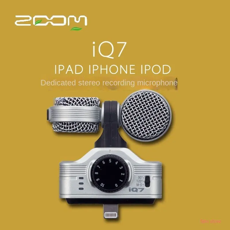 

Zoom Iq7 AM7 iPad/iPhone/Typec IOS Android Dedicated Stereo Recording Microphone Microphone