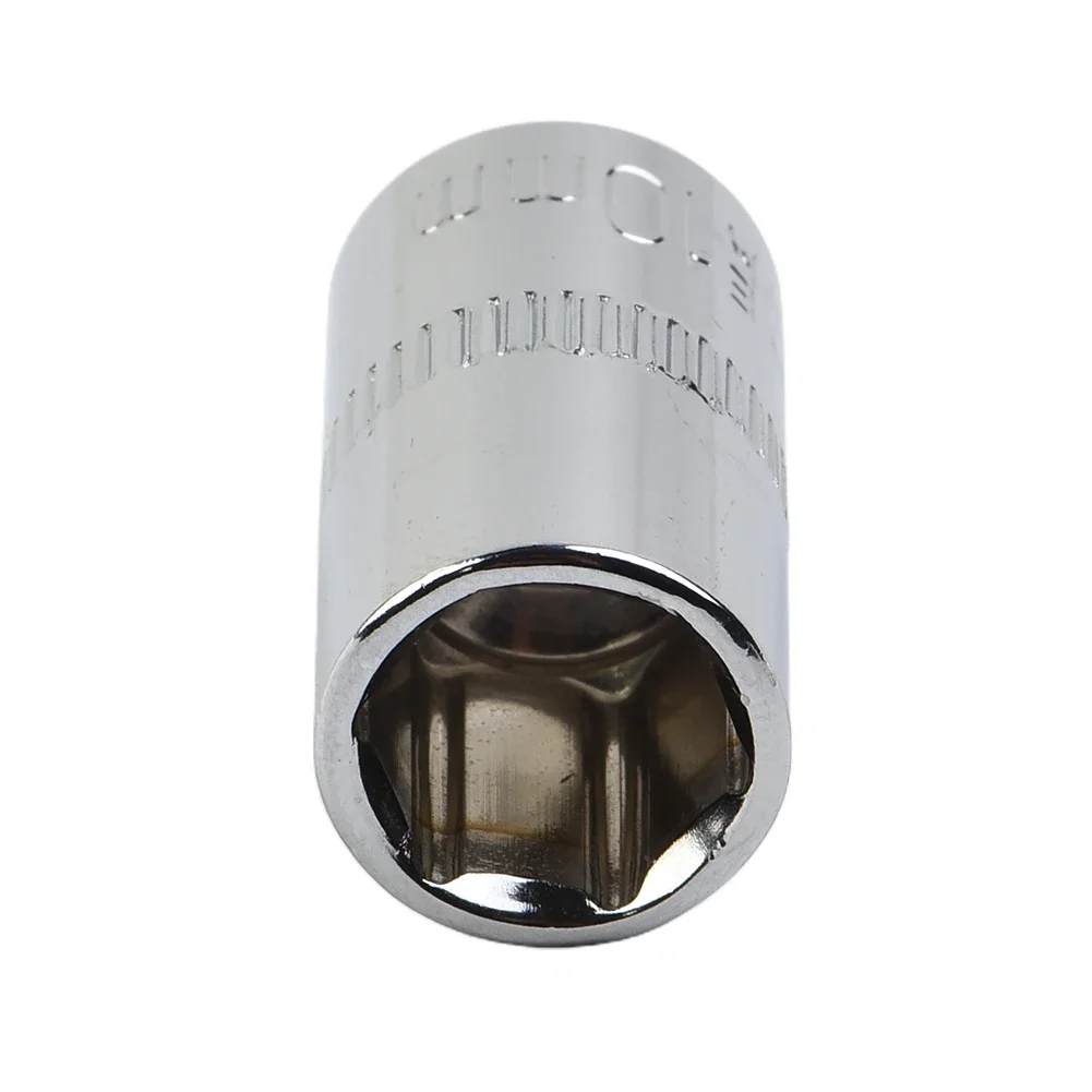 4 шт./компл. розетка из хром-ванадиевой стали 1/4 дюйма привод 6-точечная 10 мм DIY