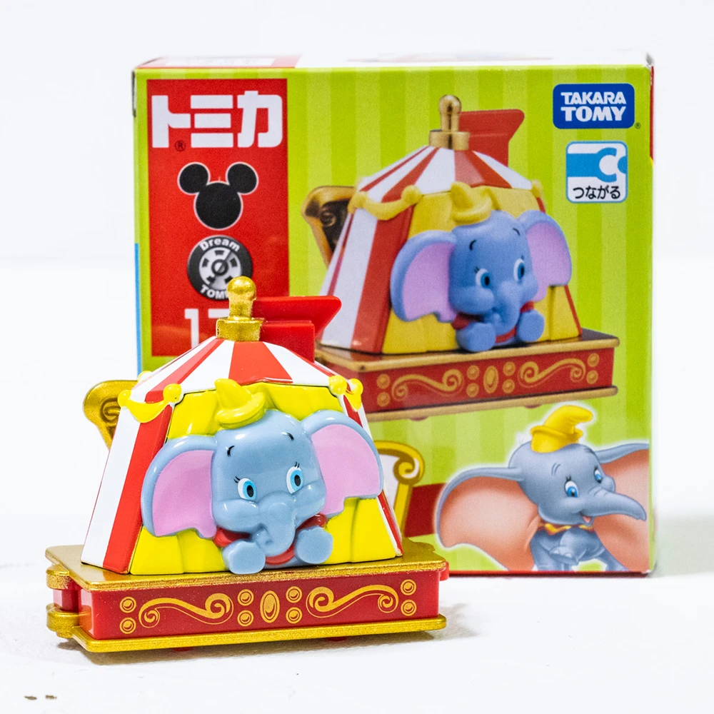 

Takara Tomy Tomica Dream Tomica No. 173 Disney Tomica Parade Dumbo Mini Car Alloy Car Toys Funny Dolls Magic Gifts