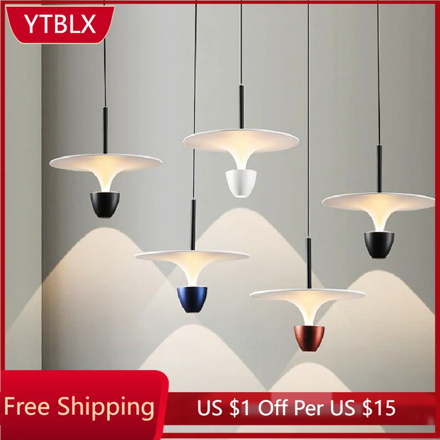 

Новинка 2022, светодиодная разноцветная лампа-подвеска для столовой, спальни, кухни, Подвесная лампа для ресторана, кафе, зала