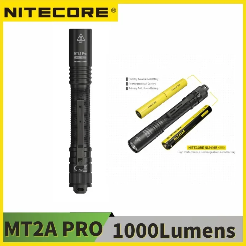 

NITECORE MT2A Pro 1000 люмен фонарик белый