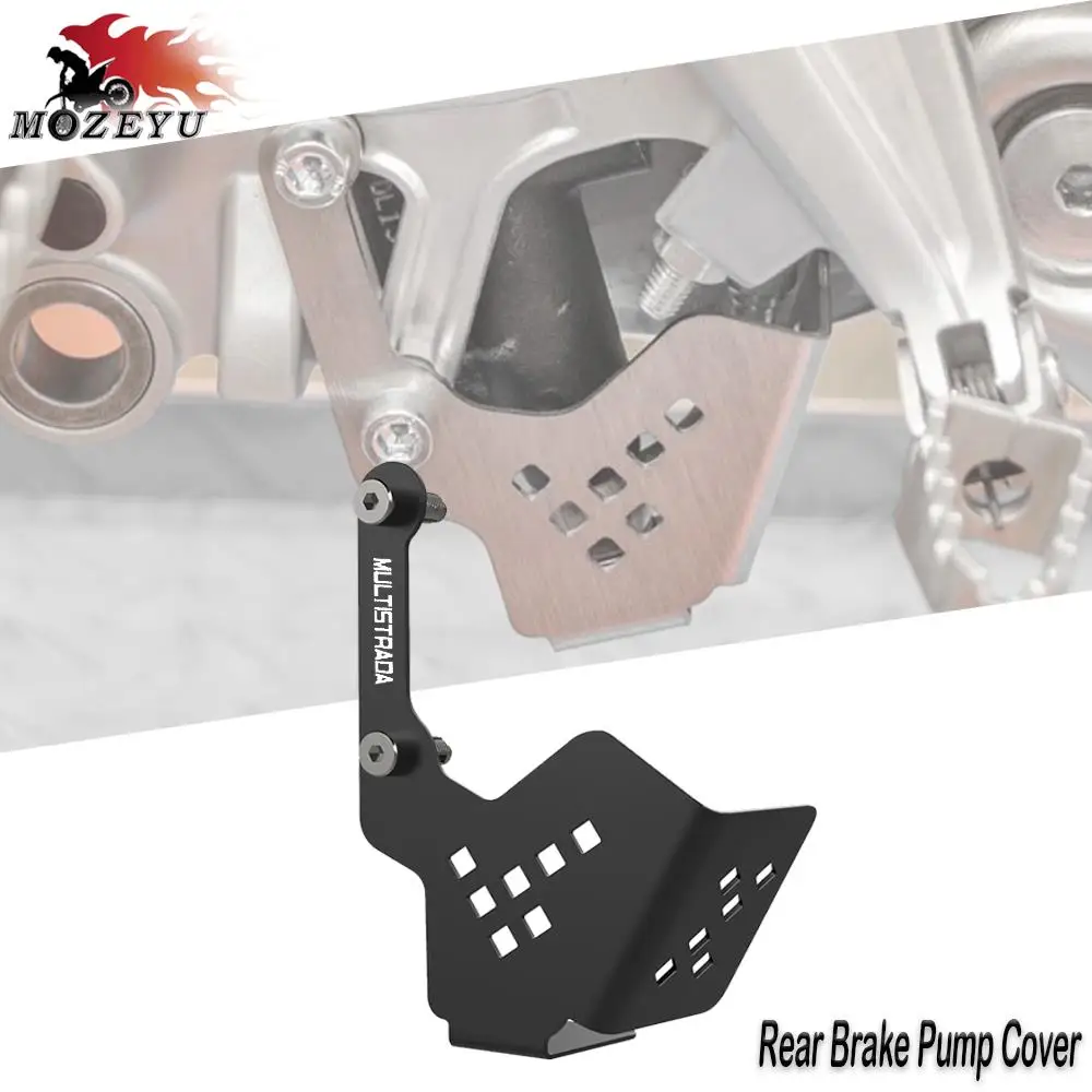 

Motorcycle Rear Brake Pump Cover Protector For Ducati MTS V4 Multistrada V4 S V 4 V4S TRAVEL RADAR FULL SPORT 2021 2022 2023