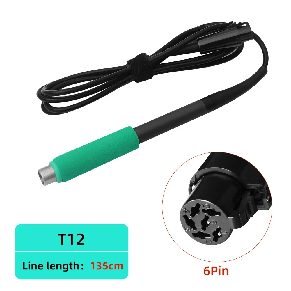 Фото Ручка для паяльной станции SUGON T210/T115/T245/T12, паяльная станция с кнопкой управления, с поддержкой оригинального наконечника C210, C245, C115 №3