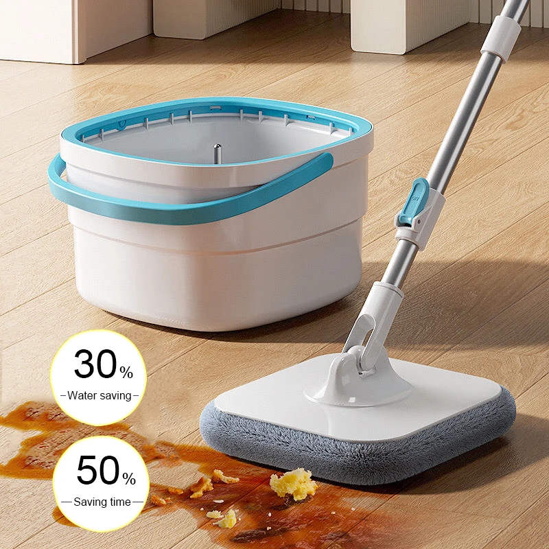 

Drain Floor Brooms House Easy Mop Cleaning Utensils Floor Cleaning 360° To Mop Squeeze Home Spin Tools Household Cleaning Mops