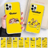 fashion cute kpop butter jung kook and j hope phone case for iphone 11 12 13 mini pro max 8 7 6 6s plus x 5 se 2020 xr xs case