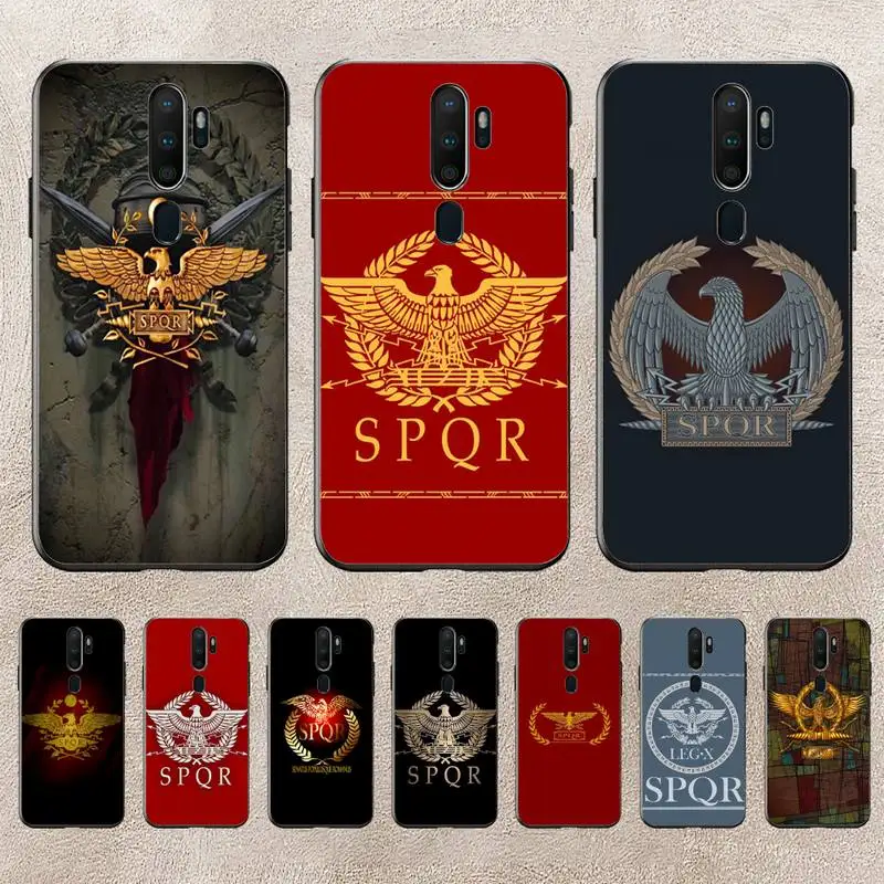 

SPQR Roman Imperial Legion Phone Case For Redmi 9A 8A 6A Note 9 8 10 11S 8T Pro K20 K30 K40 Pro PocoF3 Note11 5G Case