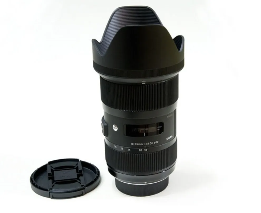 Sigma 18-35mm f/1.8 DC HSM Art Lens EF. Sigma 18-35. Sigma Art 18-35 mm 1.3f. Купить линзу 35 мм фокус.