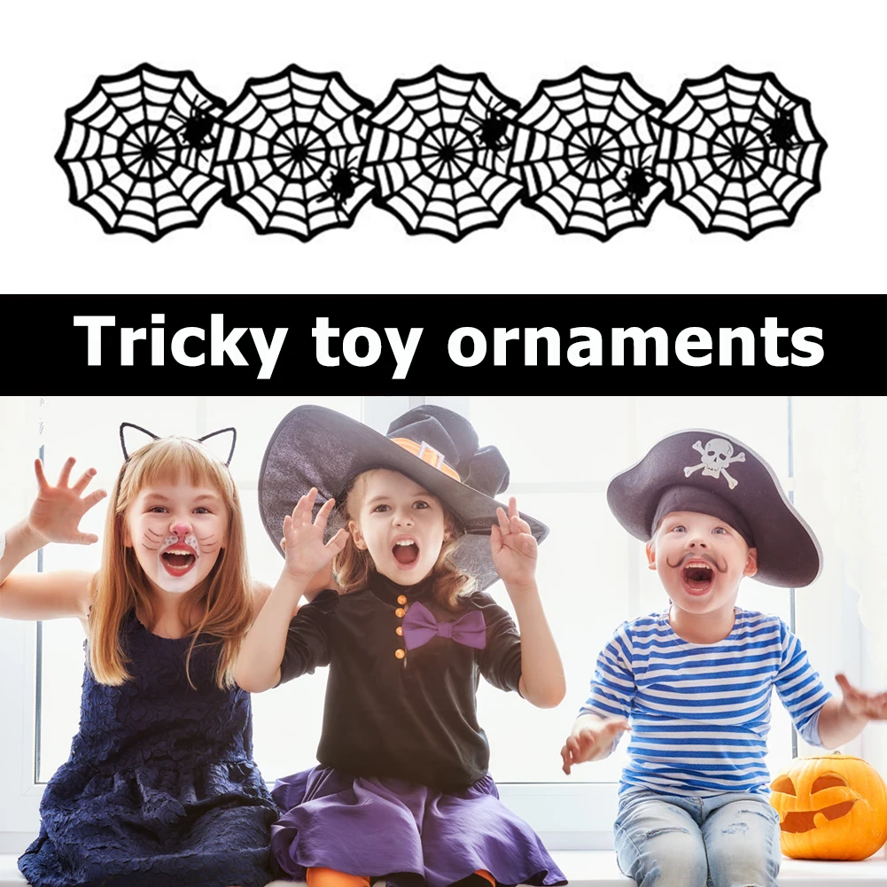 

Pressure Reduction Fun Creative Gifts 9 Style Halloween Door Wall Hanging Sign Black Felt Props Party Wall Decoration