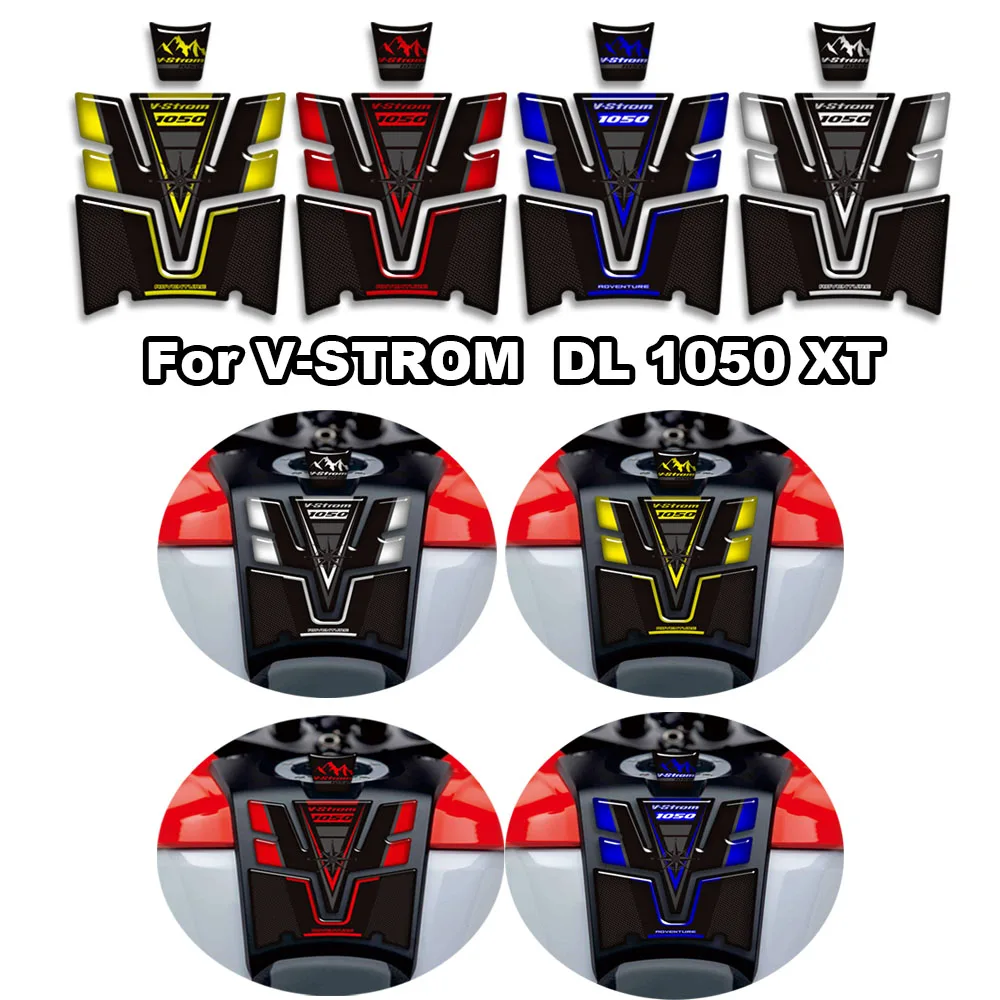 Фото Для Suzuki V STROM VSTROM DL 1050 XT 1050XT DL1050 Adventure аксессуары для мотоциклов 3D наклейка из эпоксидной смолы защитный комплект №1