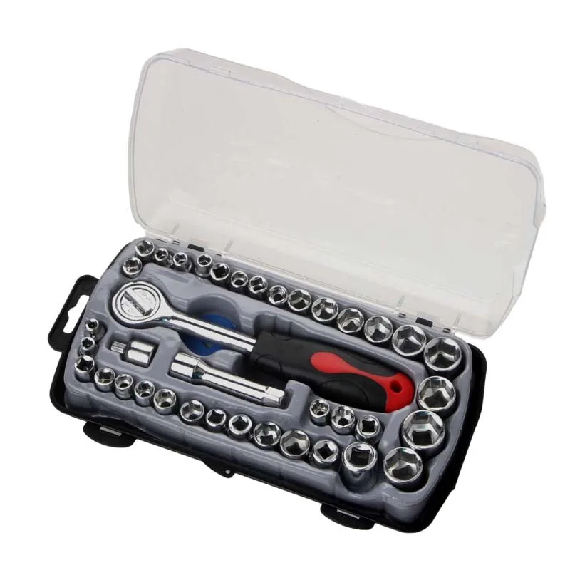 

40pcs Ratchet Socket Wrench Kits Car Repair tool Car Disassembly Tool Set Motorcycle Household Hand Tools car accessories