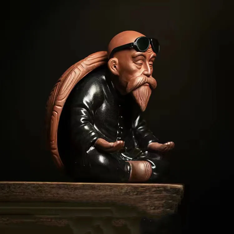 

Керамическая статуя черепахи для чая