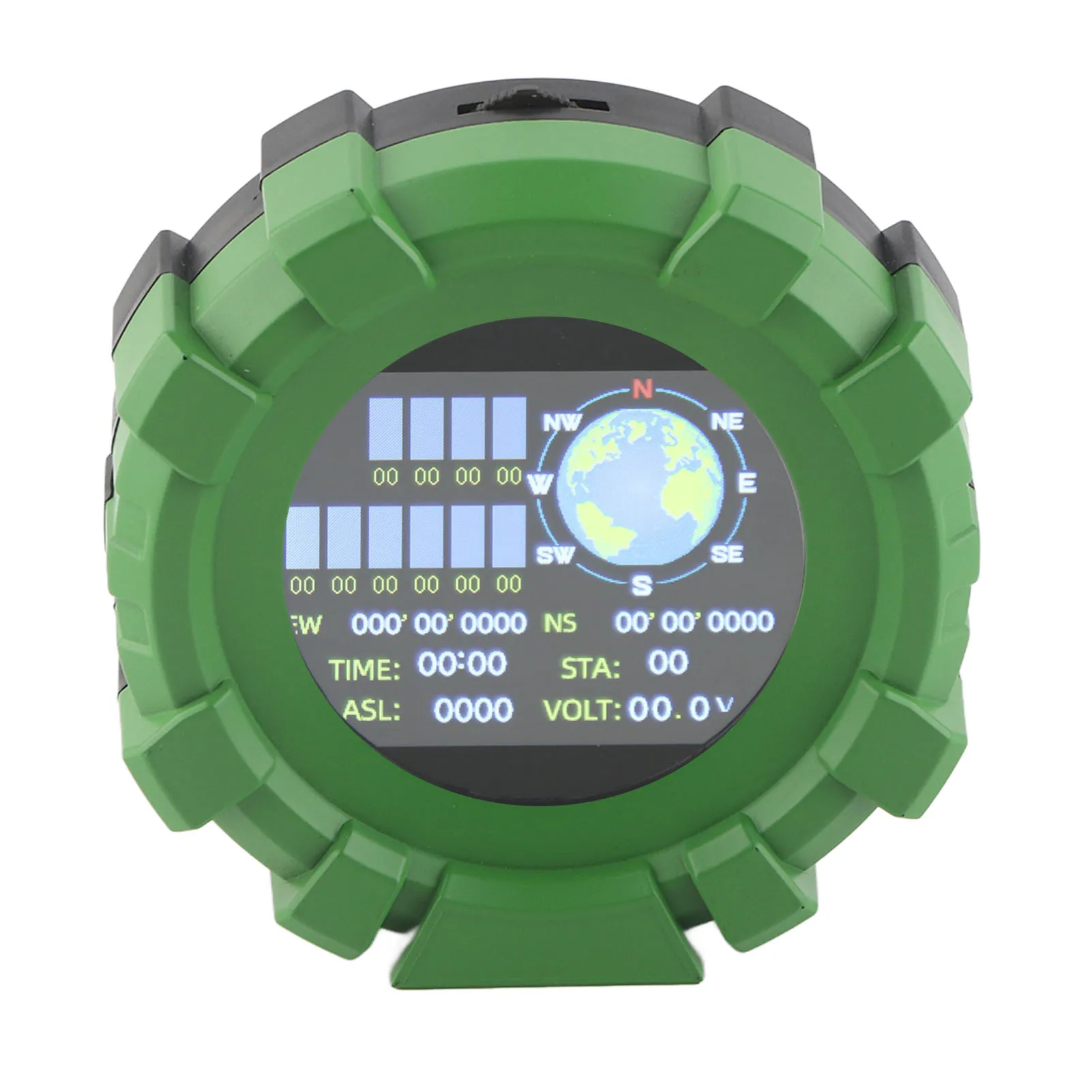 Автомобиль HUD Дисплей Интеллектуальный высотный компас Вождение миль Время