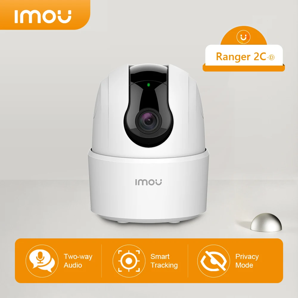 Imou IP Camera Ranger 2C Security Wifi IP Camera PTZ Indoor Baby Monitor Two-Way Talk Surveillance Privacy Mode Camera For Home