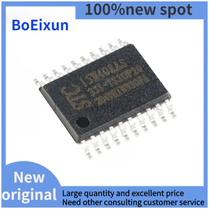 

100% NEW STC15W408AS STC15W408AS-35I STC 15W408AS TSSOP20 Enhanced 1T 8051 Microcontroller MCU IC Controller Chip 15W408AS-35I