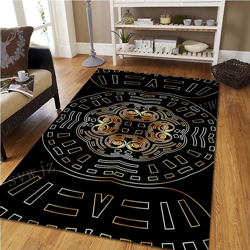 Марокканский этнический Декоративный Напольный коврик для ванной мягкий