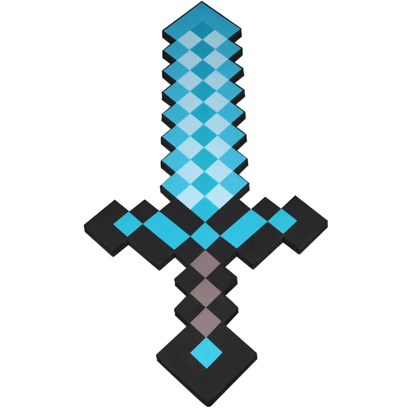 

Fashion Pixel Style Adult Anime Cosplay Props Video Game Peripheral Weapon EVA Foam Role-Playing Cartoon Sword