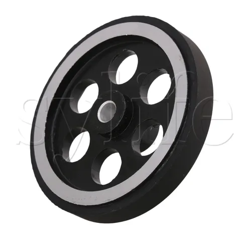 Алюминиевое колесико энкодера колесо измерителя для поворотного датчика 200 мм x 6 мм с гаечным ключом