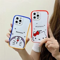 bandai hello kitty cute cartoon phone cases for iphone 13 12 11 pro max xr xs max 8 x 7 se 2020 couple anti drop soft cover gift