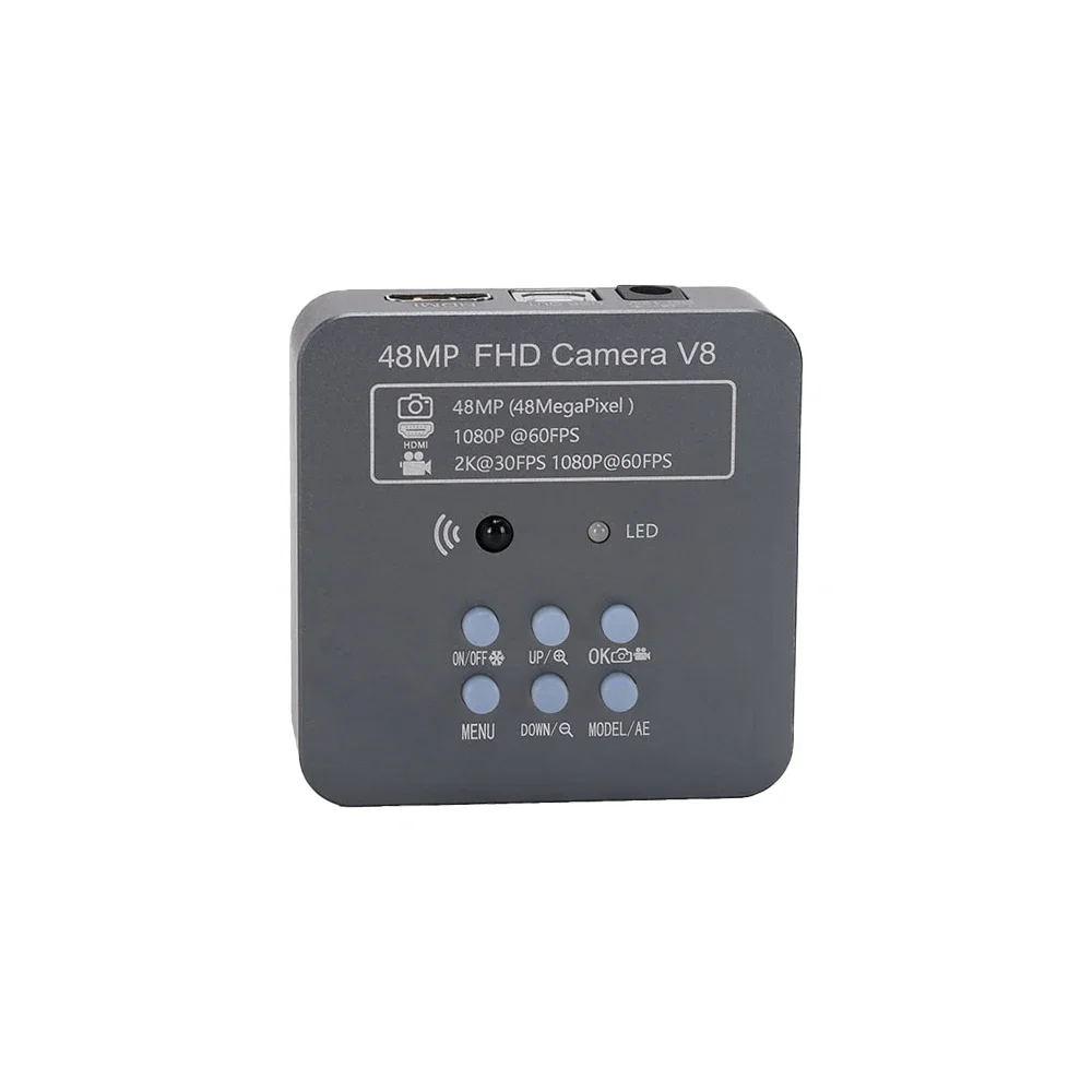 1080P 60FPS 2K 48MP USB 16G TF цифровой видеомикроскоп промышленная электронная камера лупа