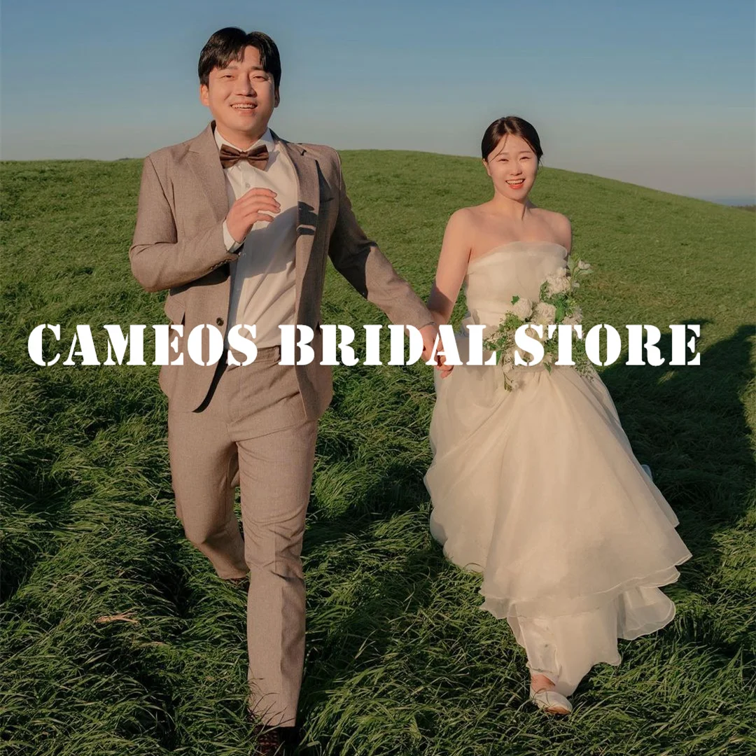 Женское свадебное платье-корсет без бретелек из органзы