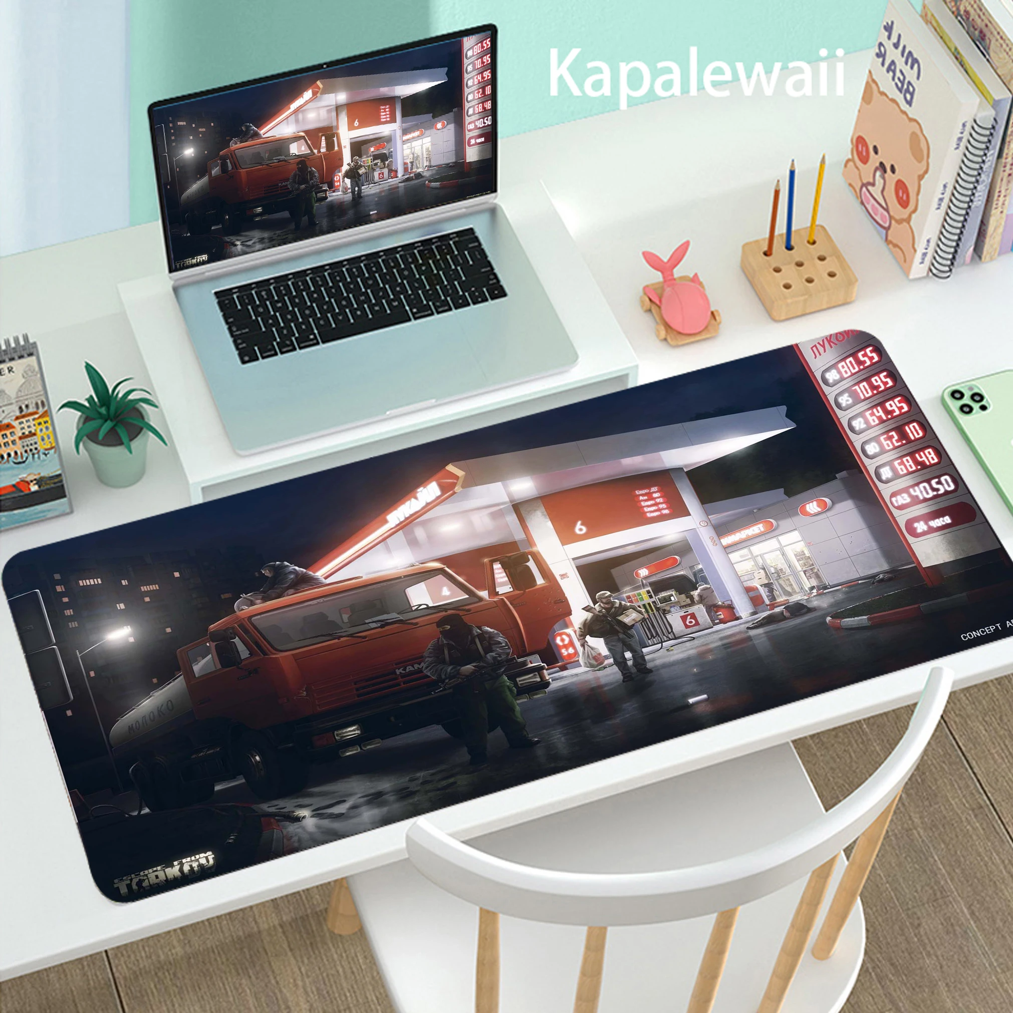 

XXL Large Computer Anime Mouse Pad MousePad Laptop Desk Keyboard Pad XL Table Mat for Playing Games Escape From Tarkov Mousepad